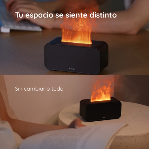 Difusor Ambiental con Efecto Llama